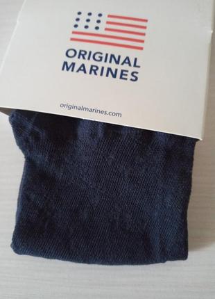 Колготки сетчатые для фотосессии 0-3 мес. + носочки 3-6 мес., original marines, италия.3 фото
