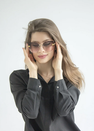 Окуляри.жіночі сонцезахисні окуляри.4 фото
