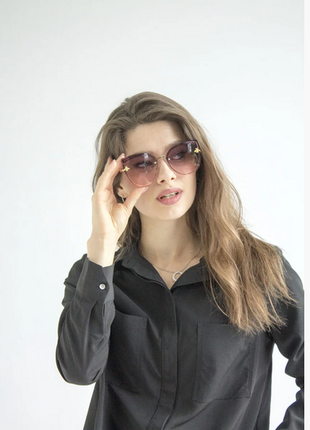 Очки.женские солнцезащитные очки.2 фото