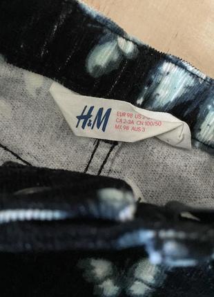 💙 стильная юбочка h&m 2-3 года состояние новой4 фото