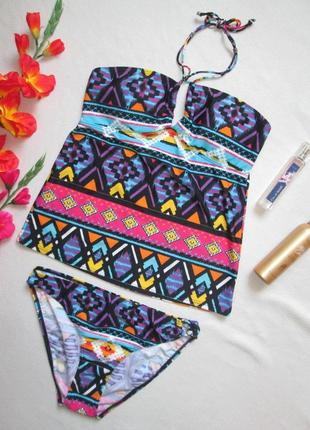 Суперовий роздільний купальник танкіні в орнамент tweka німеччина 🌺👙 🌺