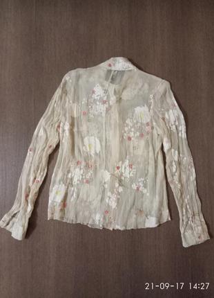 Шёлковая блуза marc jacobs.