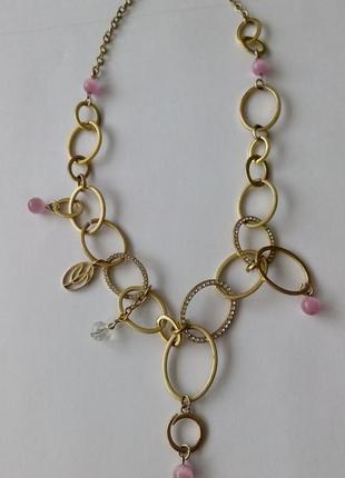 Оригинальное, нежное украшение колье с подвесками oriflame