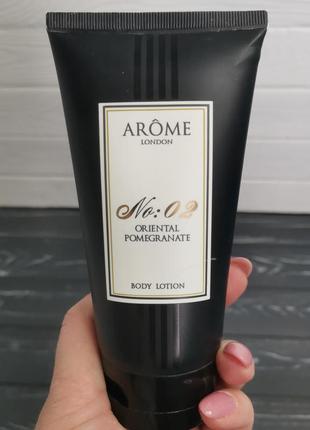 Парфюмированый лосьон для тела arome edt oriental pomegranate no.2, гранат восточный
