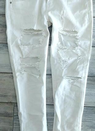 Стильные белые джинсы zara mango