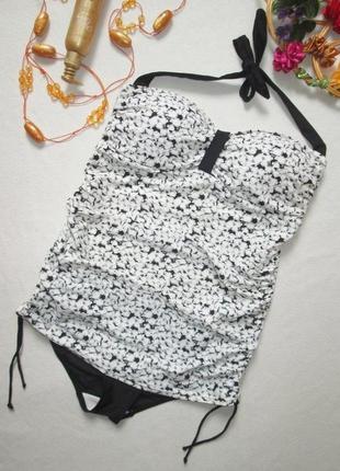 Суперовый сдельный слитный купальник в мраморный принт next 🌺👙 🌺