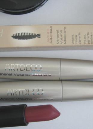 Распродажа 50% тушь аrtdeco mineral volume mascara 21 объемная тушь5 фото