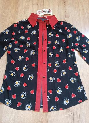 Шыфоновая блузка жіноча dalleria