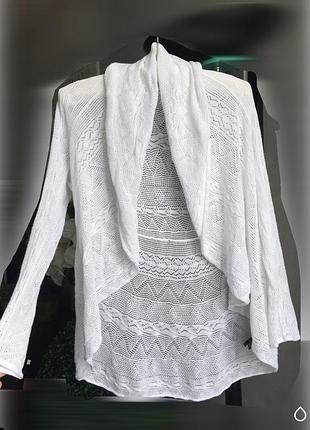 Накидка белая ralph lauren кардиган