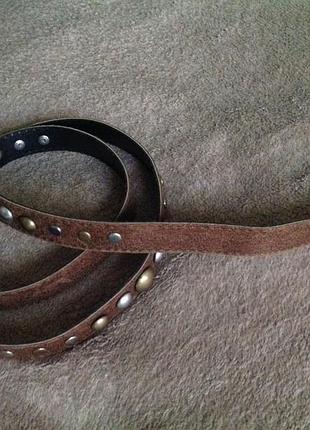 Ремень с заклепками, 18 р.