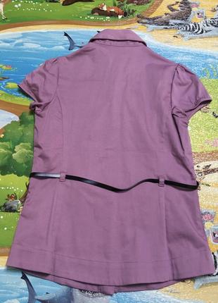 Новая блузка с пояском 36 размер4 фото