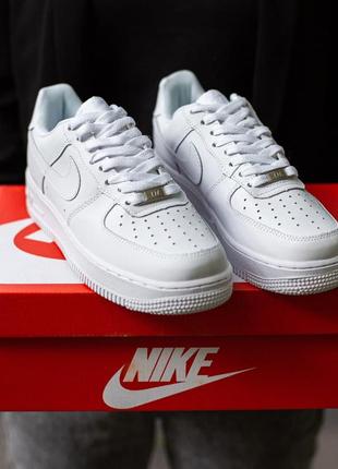 Женские кроссовки nike air force 1 low all white