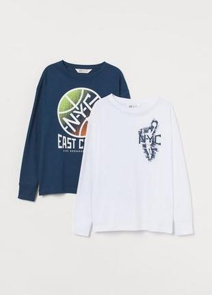 Набір реглан 2 шт для хлопчика h&m 210505