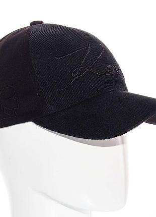 Бейсболка з котону і вельвету