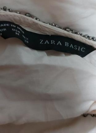 Шикарнейшая пудровая блуза воротник бисер, из тончайшего индийского хлопка9 фото
