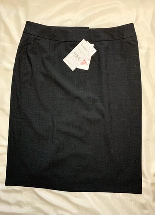Шерстяная юбка с тефлоновым покрытием simon jersey