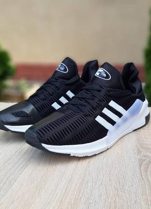 Мужские кроссовки adidas climacool черные с белым скидка sale / чоловічі кросівки4 фото