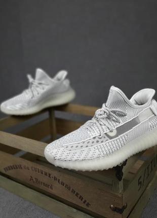 Кросівки чоловічі adidas yeezy boost 350 сірі / кросівки чоловічі адідас адідас кроси8 фото