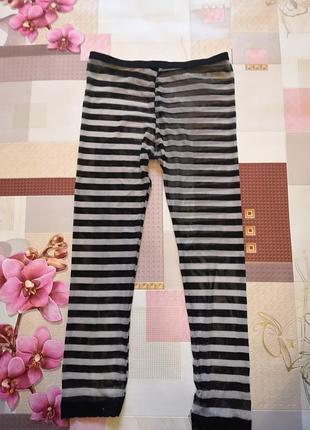 ✔️лосины, леггинсы,брижи в сеточку, размер s.