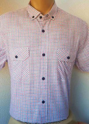 Отличная тонкая тенниска с карманами