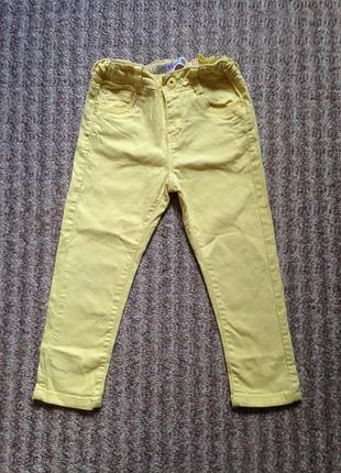 Брюки джинсы skinny рост 120 см 3/4