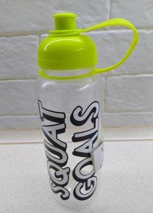 Пластикова пляшка для води h&m home squat goals2 фото