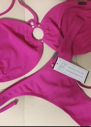 Фирменный розовый купальник бикини 👙 бюстье стринги