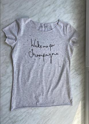 Сіра футболка бавовна розмір хс-с