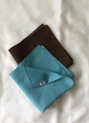 Платочки маленькие  из шёлка  и маркизета. винтаж.