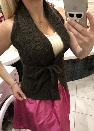 Шерстяная безрукавка , sarah pacini royal baby alpaca