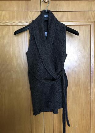 Шерстяная безрукавка , sarah pacini royal baby alpaca