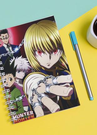 Скетчбук sketchbook для малювання з принтом hunter - мисливець за скарбами 3