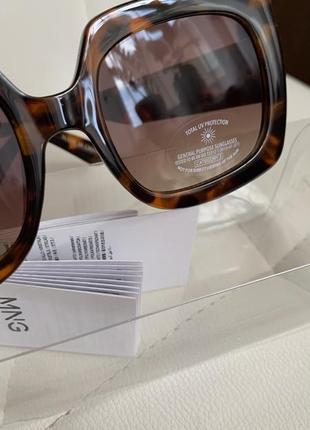 Mango нові з цінником сонцезахисні окуляри 100% захист від уф-променів категорія 36 фото