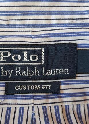 Винтажная мужская рубашка polo ralph lauren vintage3 фото