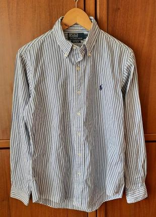 Винтажная мужская рубашка polo ralph lauren vintage