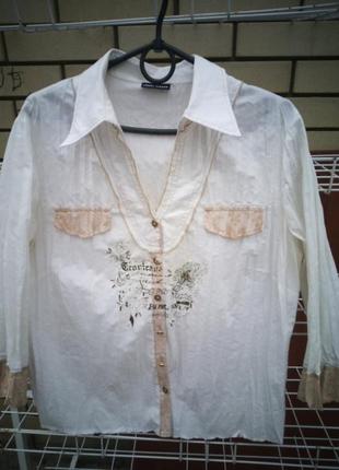 Оригінальна блуза від деггу weber, розмір 40