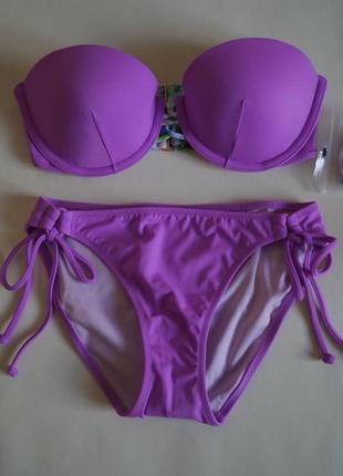 Купальник victorias secret фіолетовий 34b 75b xs 75б вікторія victorias вікторія сікрет4 фото