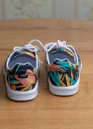 Подростковые унисекс кеды vans iso 1.5 tropical leaves us3.5/us5/22cм3 фото