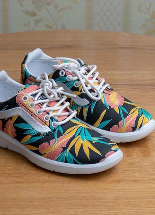 Подростковые унисекс кеды vans iso 1.5 tropical leaves us3.5/us5/22cм2 фото