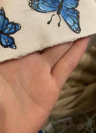 Рубашка с принтом бабочек🦋 9