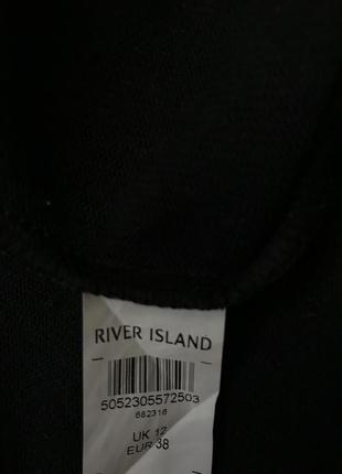 Кофта асимметрия river island чёрная4 фото