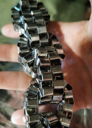 Колье цепи чокер ожерелье металл металлические массивной большое4 фото