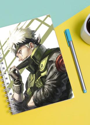 Скетчбук sketchbook для малювання з принтом naruto наруто 4