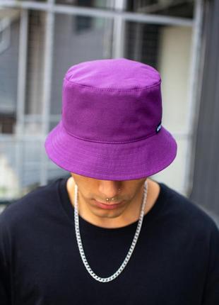 Панамка without logo purple man