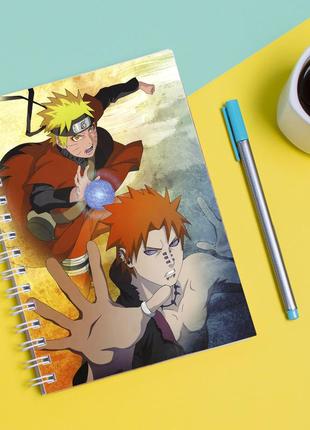 Скетчбук sketchbook для малювання з принтом naruto наруто 91 фото