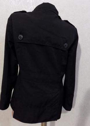 Куртка-ветровка черная фирменная сlockhouse размер 46-483 фото