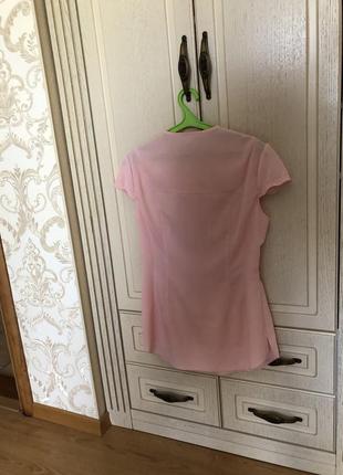 Персиковая блуза4 фото
