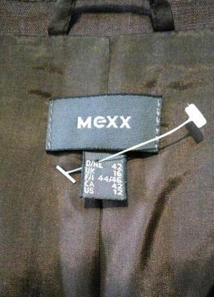 Mexx . легкий літній піджак, жакет . 100% натуральний льон . розмір 123 фото