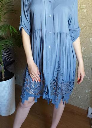 Итальянская рубашка с шитьём