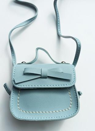 Блакитна сумочка для маленької красуні2 фото